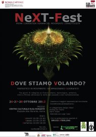 NeXT-Fest, "Crepe" nello spazio di Roma