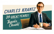 Solo 39 ma così vasta, La vita di Chuck